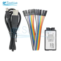 Mini Portable USB Logic Analyzer 24M 8CH Professional Microcontroller ARM FPGA Debug Data Upload Measuring Tool 1