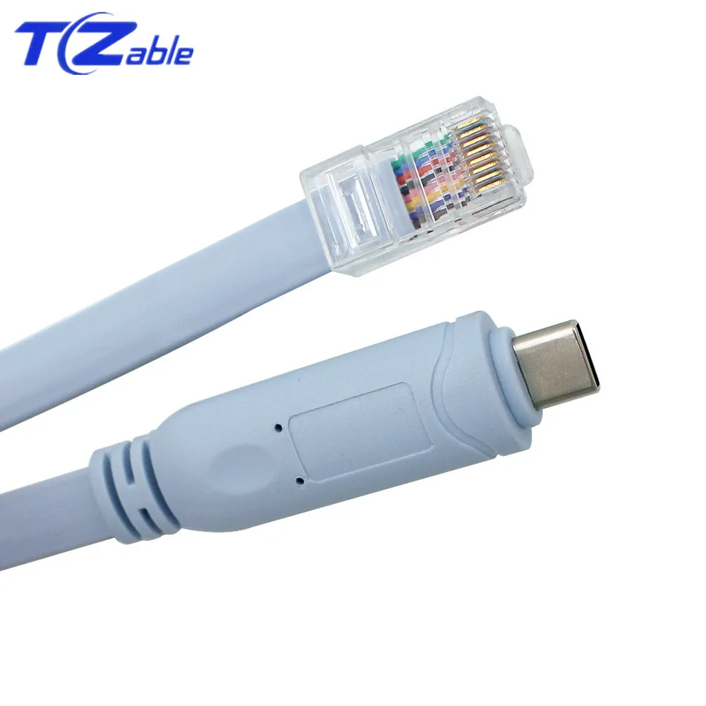 USB C RJ45 консоль последовательный кабель RS232 FTDI оригинальный импортный чип type-C 3 1