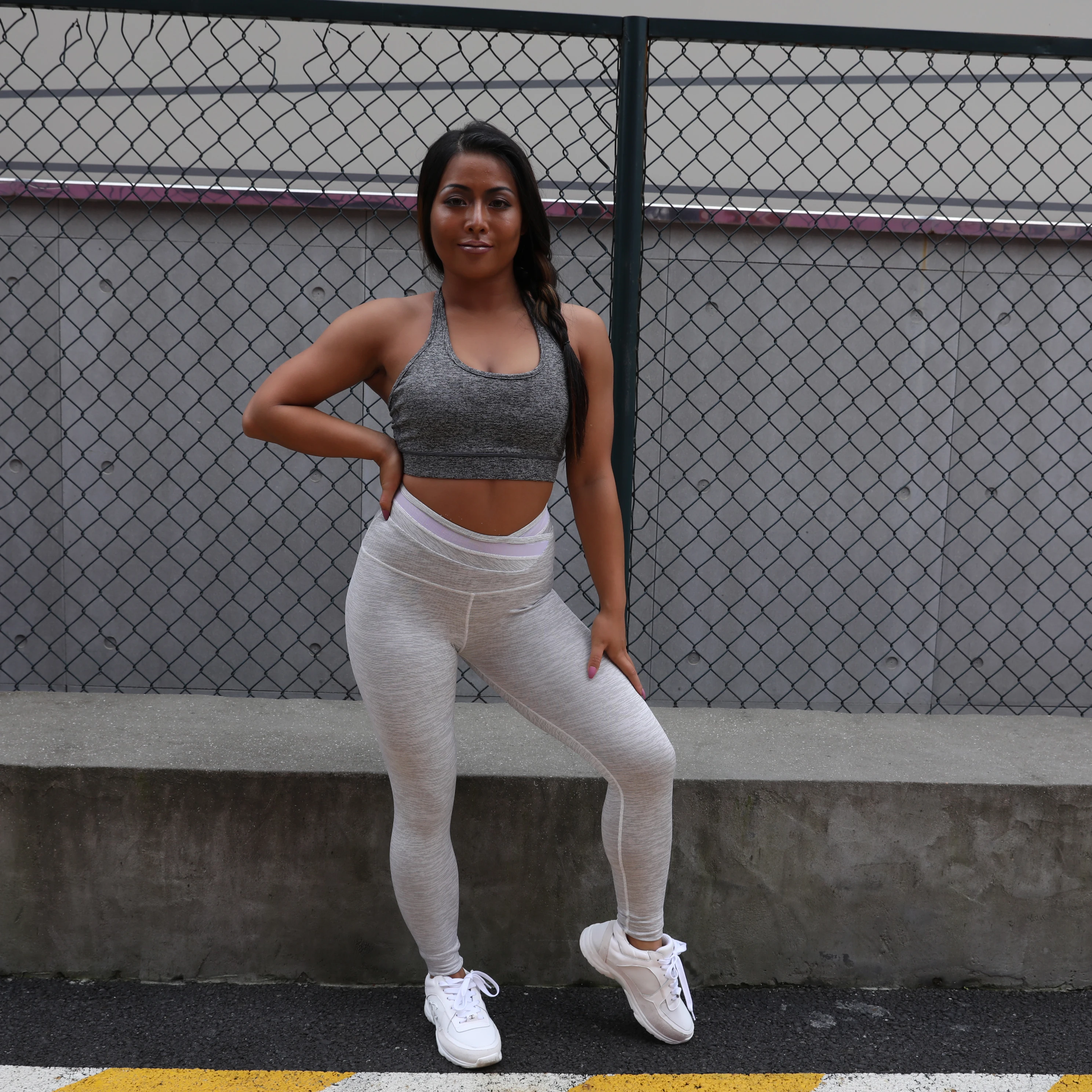 Новинка модная спортивная одежда женские спортивные штаны для фитнеса дышащие