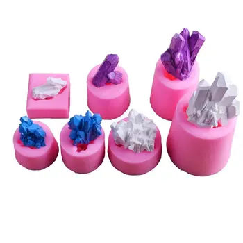 

A set of 7 DIY silicone mold iceberg-shaped silicone mold