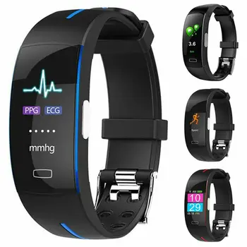 

Smart Bracelet Watch Men Women Kids Color Screen PPG + ECG ECG Blood Pressure Real-Time Heart Rate Monitoring IP67 Waterproof