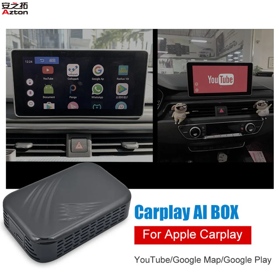 New Upgrade 2+32G  Carplay Box Universal Car Android System Car-Play USB AI Box