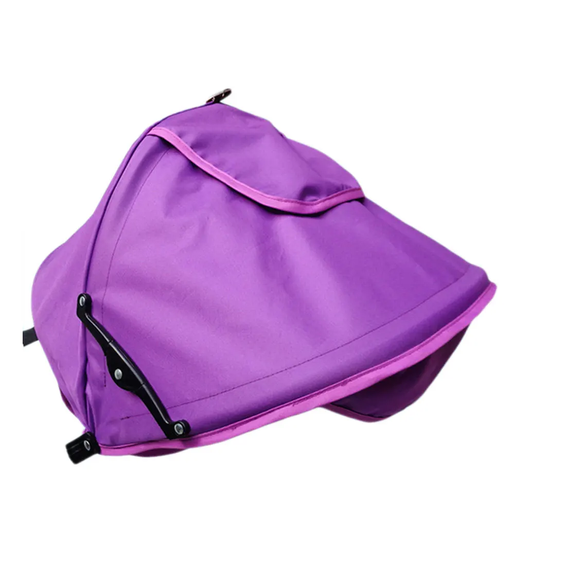 style 2 purple Аксессуары для детской коляски, детская коляска с козырьком от солнца, детская коляска зонтик, чехол для коляски, ветрозащитный капюшон, накидка для коляски, солнцезащитный козырек - Цвет: style 2 purple