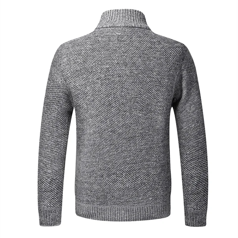 AIOPESON 2020 Autumn Winter New Men's Jacket Slim Fit Stand Collar Zipper Jacket Men Solid Cotton Thick Warm Jacket Men