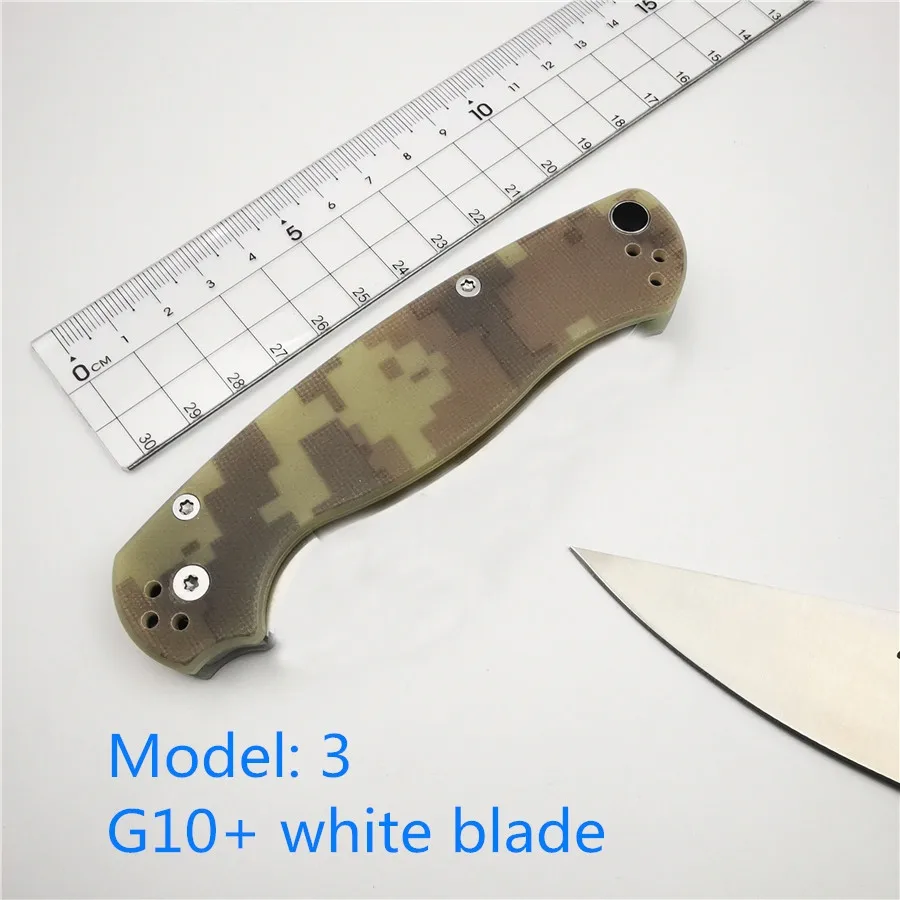 NO-3 BENYS C81 CNC нож CPM-S30V-G10 Ручка Открытый Кемпинг EDC инструменты - Цвет: NO-3