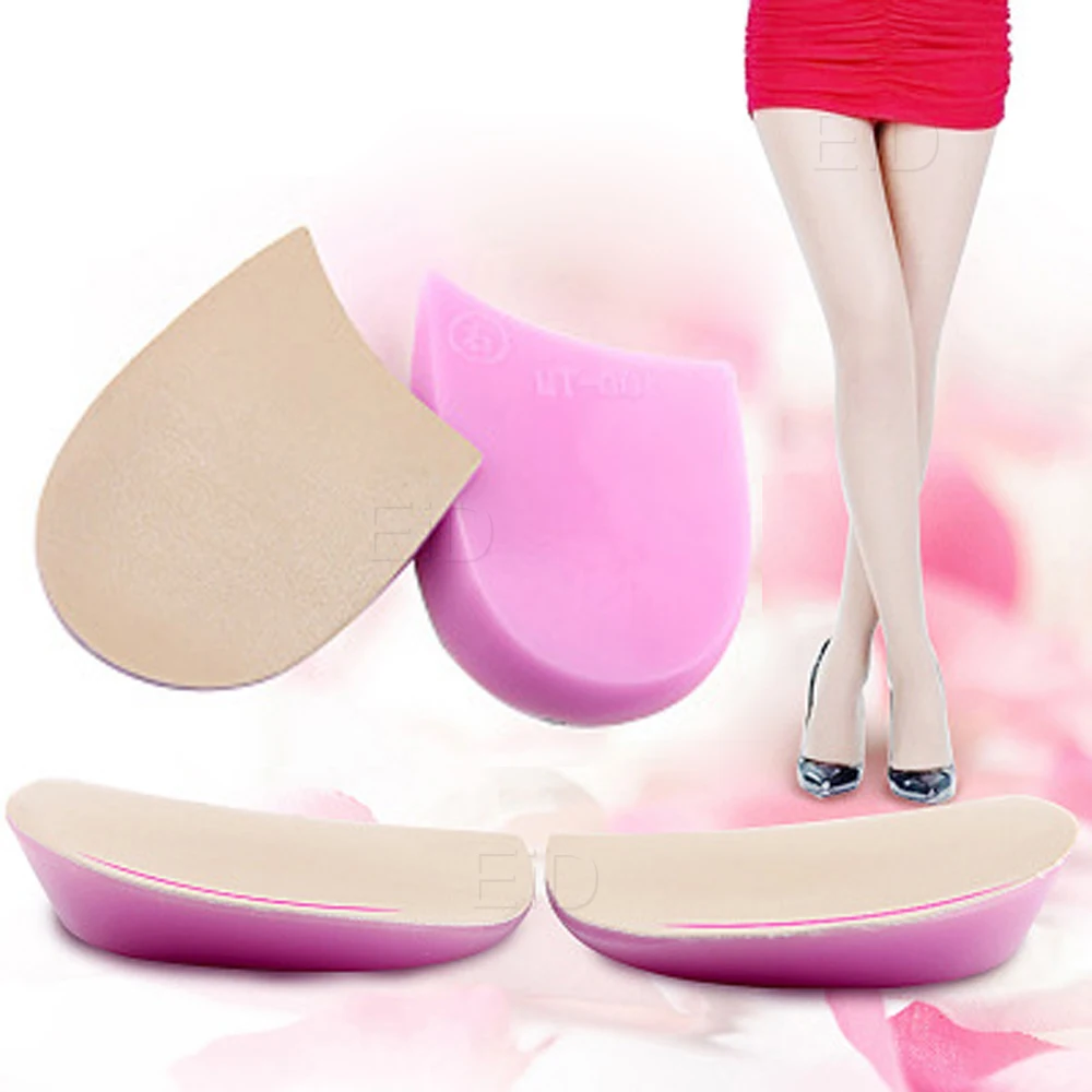 XO Legs Orthopedic shoes Insoles Silicone Gel Arch Support Pad Women Flat Foot Orthotic Inserts Pain Relief High Heel Pads