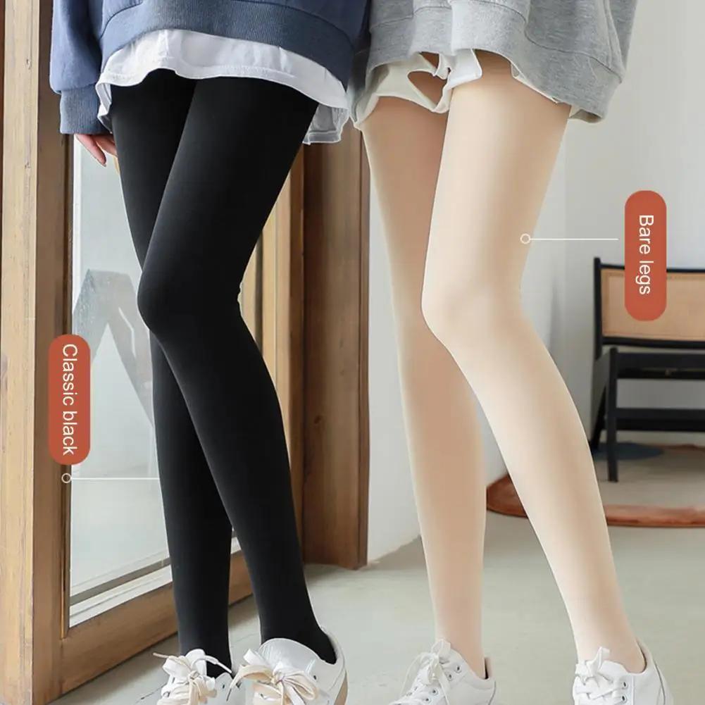 

Pantyhose Leggings Tear Resistant Pantyhose Leggings Thermal Winter Tights High Quality Fleece Pantyhose