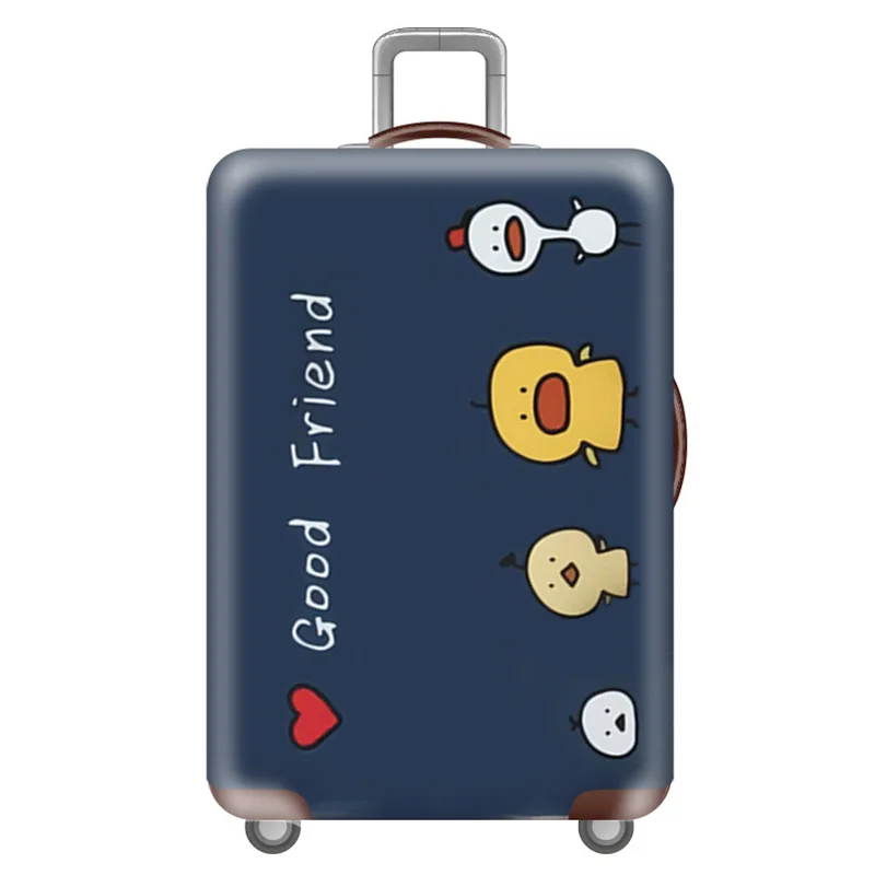 C Luggage cover Пара эластичных багажных чехлов, Защитные чехлы для багажа, используемые для чемодана 18-32 дюймов, пылезащитный чехол, аксессуары для путешествий - Цвет: C Luggage cover