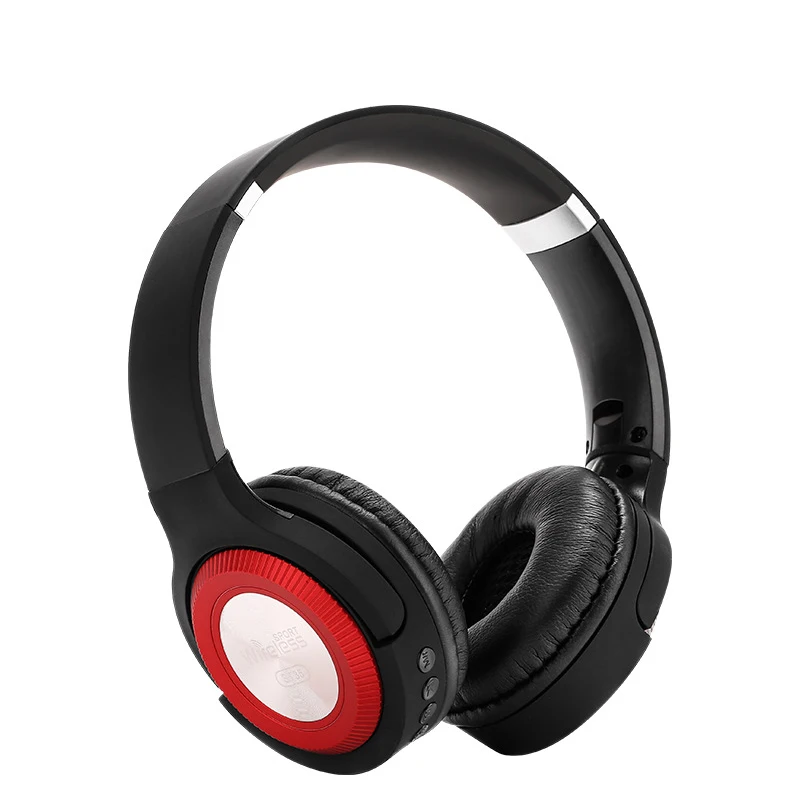 Беспроводная Bluetooth гарнитура шумоподавление водонепроницаемый IPX4 складная карта MP3 радио Спортивная гарнитура