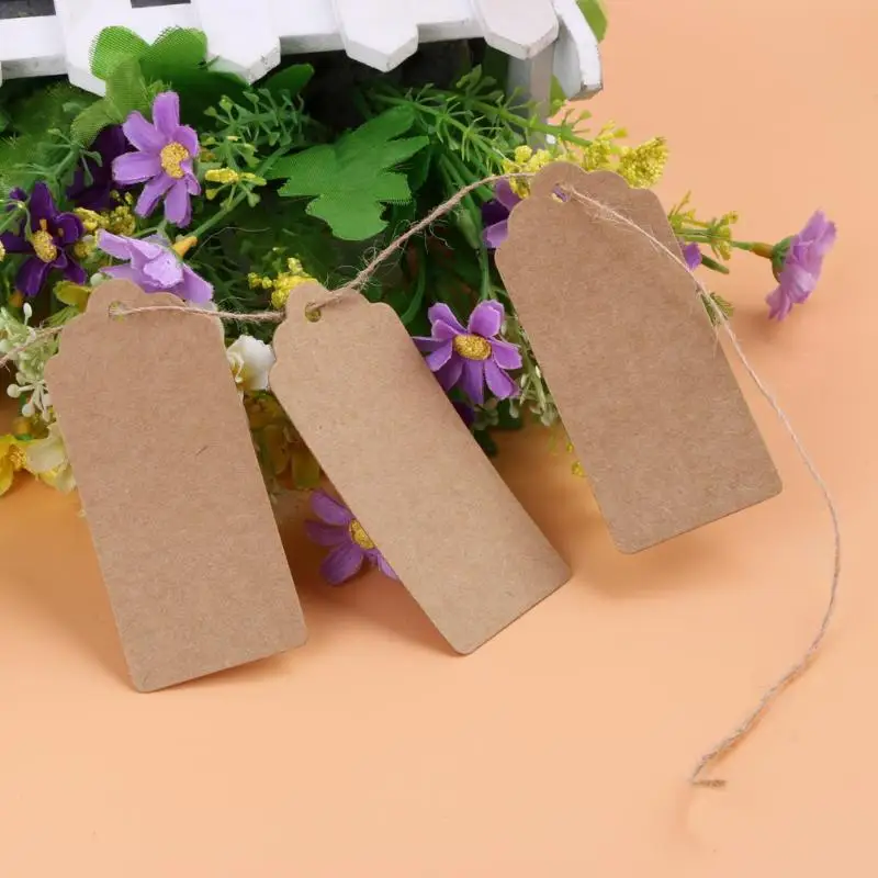 50 шт. декоративные бирки для багажа|Этикетки одежды| |