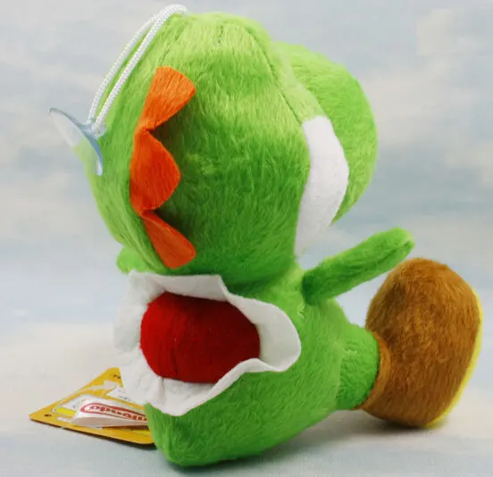 Новинка 2 шт. Yoshi игрушки с драконом Теплозаправщик koopa Мягкие плюшевые куклы зеленый в сидячей позе игрушки аниме Juguetes