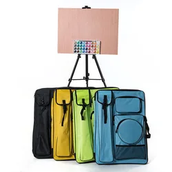 Art Drawing Board Bag Big Zipper Waterproof Drawing Board Bag 4k Multi-function Double Shoulder Sketch Sketching Drawing Bag