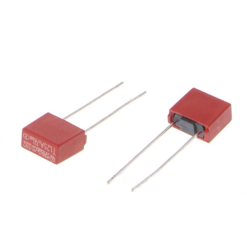 50 Pcs Square Plastic Fuse Kit 10 Values 0.5-6.3A For Power Board TV LCD