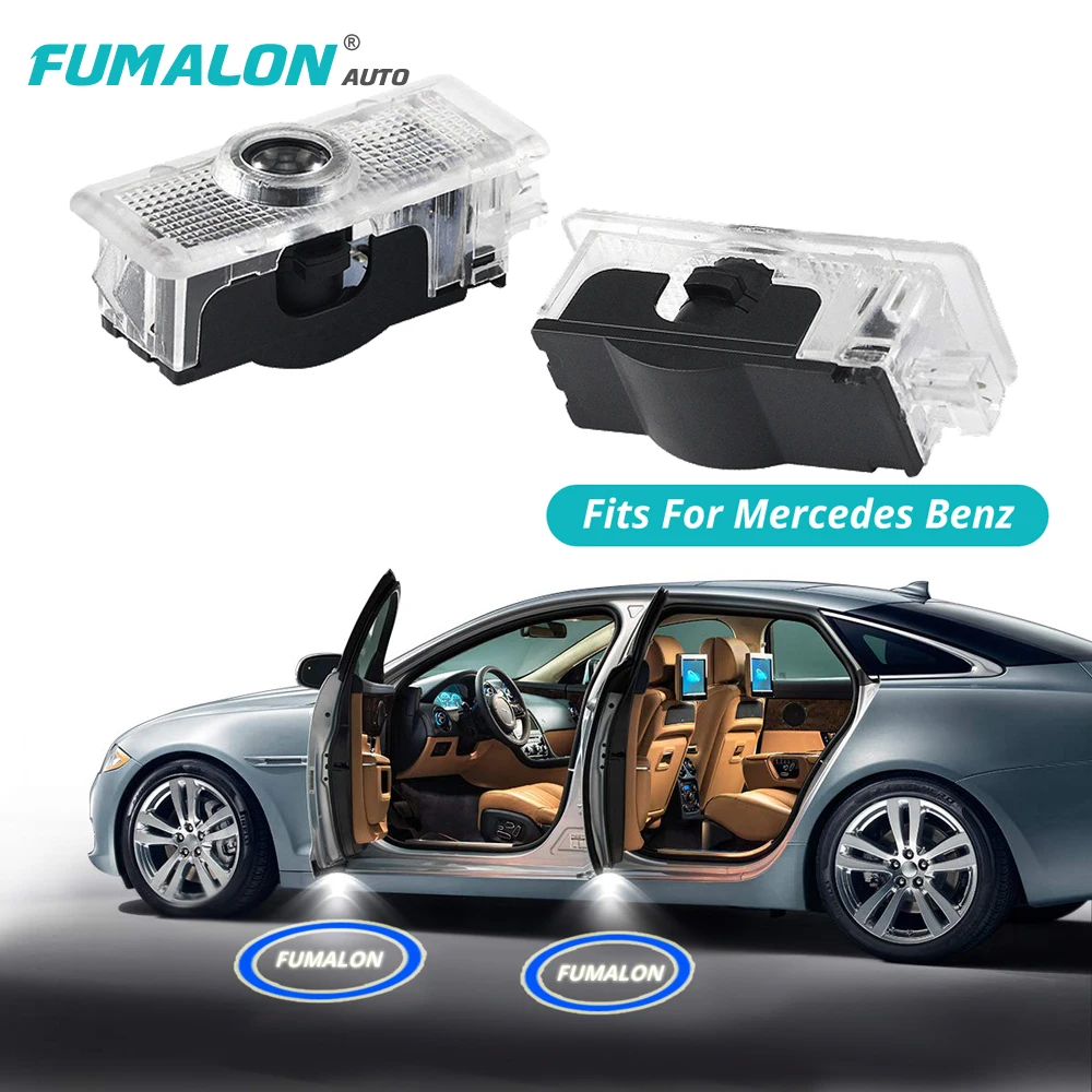 

2X For Mercedes Benz C207 C218 A207 C117 CLA CLS E Class LED Car Door Courtesy Welcome Light Laser Projector Logo Warning Lamp0