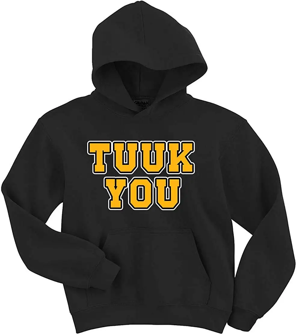 Черная толстовка с капюшоном Boston Rask TUUK You |