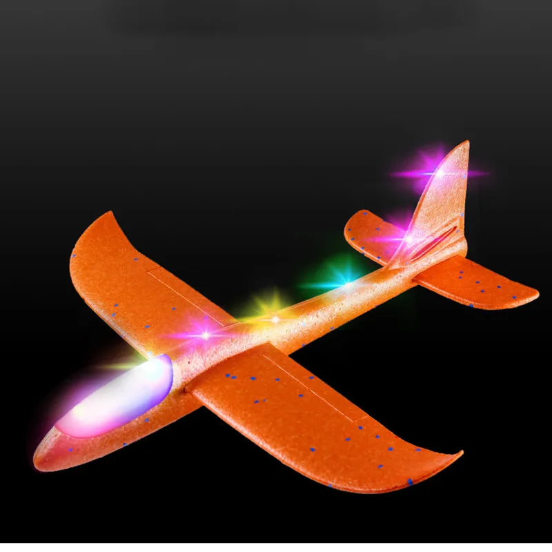 Foam Airplane Glider Hand Throwing Airplane Toy 48CM EPP Outdoor Launch Flight Mode Inertial Children's Toy Boy Gift