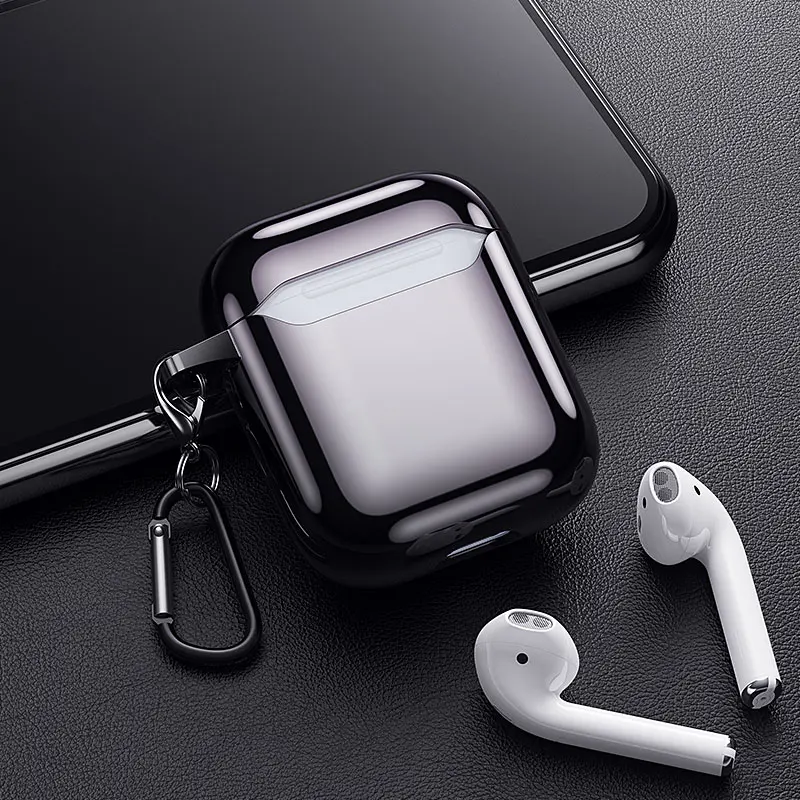 Чехол для наушников Airpods 1 2 чехла для Apple Air Pods чехол Earpods коробка для наушников Защитный чехол для кожи чехол Аксессуары - Цвет: color as the picture