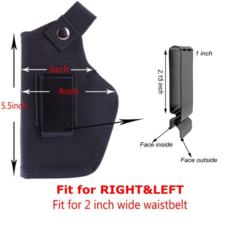 

Adjustable Right&Left Hand Waist Gun Holster Glock 17/USP/SP2022/SIG IBW Concealment Holster Pistol Holster for Airsoft Hunting