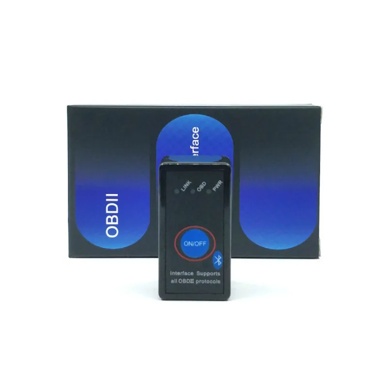 C09 ELM327 v2.1 Супер Мини Bluetooth ELM 327 с переключателем obd2 сканер automotriz OBD 2 диагностический инструмент Авто сканер Инструменты для автомобиля
