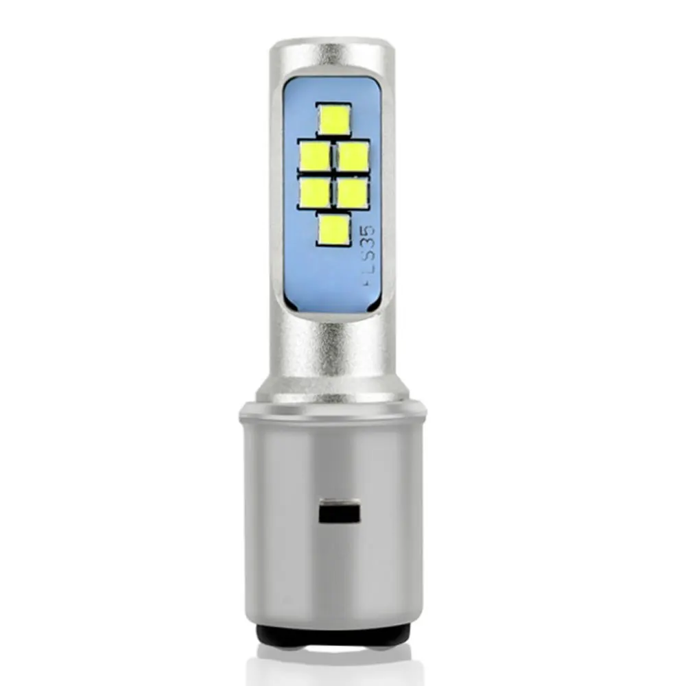 Сменный налобный фонарь Vehemo сверхъяркий для мотоцикла передняя фара BA20D LED 6000K ATV