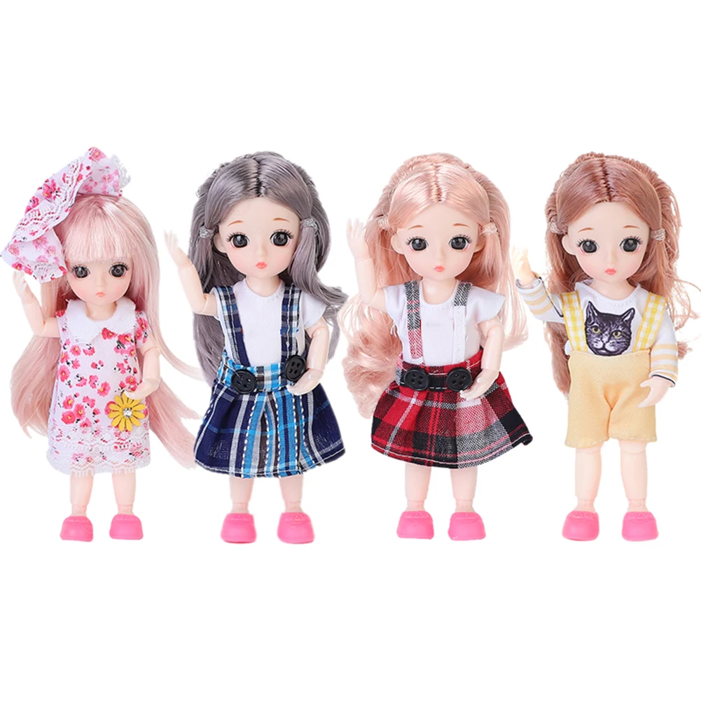 Новая прекрасная кукла из синтетического мохера с париком для макияжа длинными