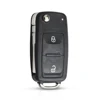 Чехол для автомобильного ключа с 3 кнопками для VW VOLKSWAGEN Tiguan Golf Sagitar Polo MK6 caddy passat b6 ► Фото 2/5