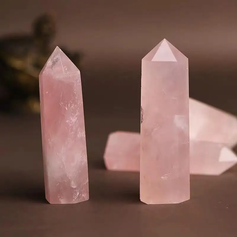 rose quartz wand point (5)