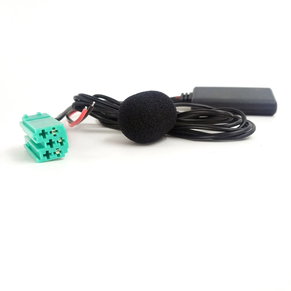 Biurlink Bluetooth Aux кабель вспомогательный Mp3 вход ISO 6Pin микрофон громкой связи адаптер для Renault 2005-2011 Updatelist радио