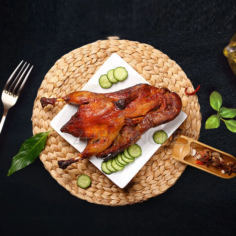 Charcoal Roast Duck Oven Stainless Steel Double Layer Small Home Multifunction Roast Chicken Lamb Chops Barbecue Skewers Machine 6