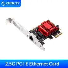 ORICO – carte réseau pour Windows, adaptateur PCI Express, port d'extension d'ordinateur 2.5 ghz, Port électrique