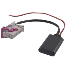 Автомобильный bluetooth AUX адаптер беспроводной Радио стерео кабель RNSE RNS-E адаптер для Audi A3 A4 A6 A8 TT