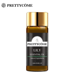 PRETTYCOME Pure Essential Oil Natural Plant Lavender Rose Green Tea Jasmine Vanilla Air Fresh Diffuser Aroma Essential Oils 10ml