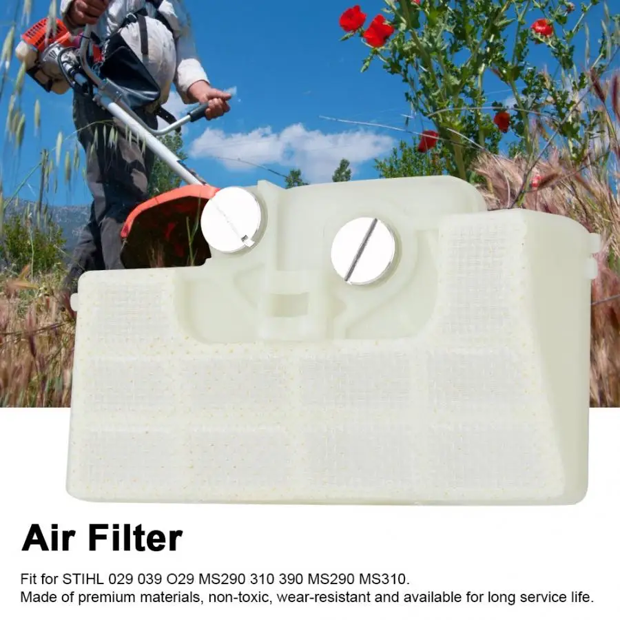 Ajuste del filtro de aire para motosierra STIHL 029 029s 039 MS290 MS310 MS390 reemplazo 1127 120 1621