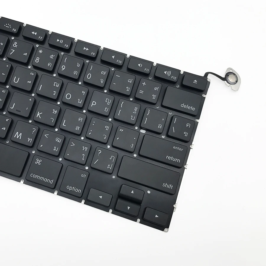 Новая тайская клавиатура из таиланда для Macbook Pro 13 &quotUnibody A1278 2009 2010 2011