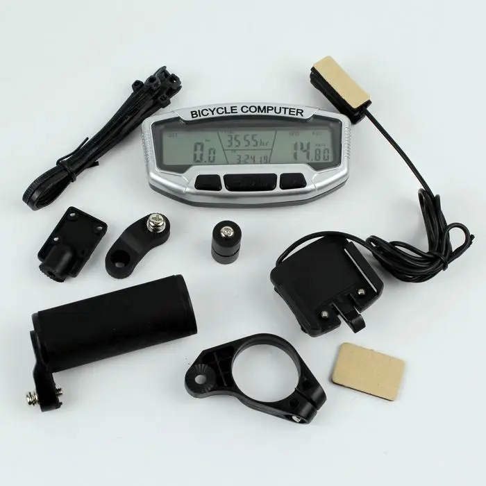 Sunding стиль Sd-558a ночной Светильник секундомер одометр 24 Особенности велосипеда Скорость метр оборудование для верховой езды
