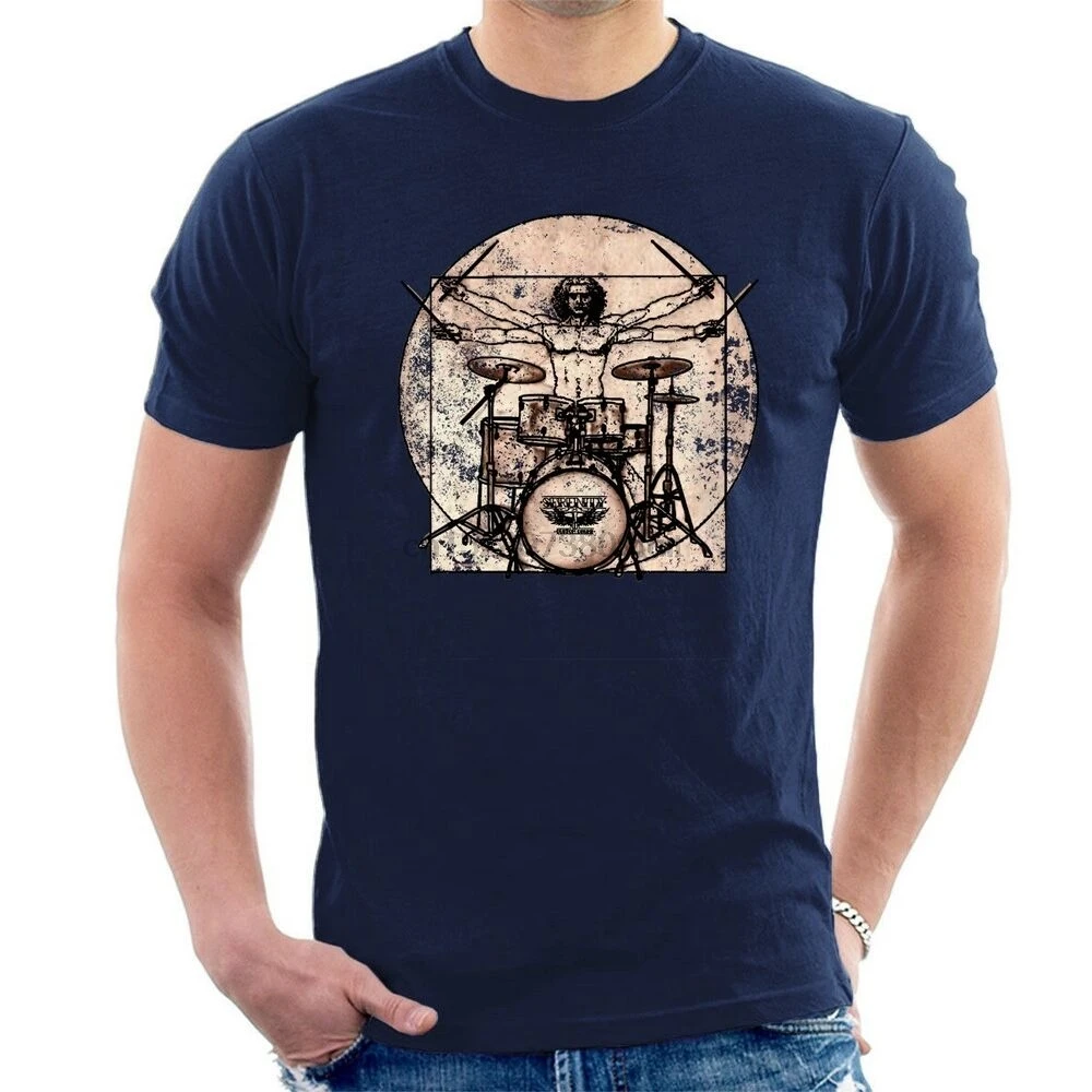 VITRUVIAN DRUMMER футболка Leonardo Da Vinci все размеры A02