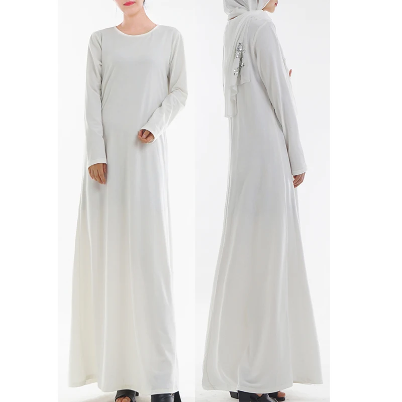 Внутри абайя Дубай Арабский Кафтан женские мусульманские платья Caftan Пакистан турецкие исламские платья Хиджаб Tesettur Elbise Vestido Largo