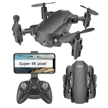 

Folding Drone 1080P HD Wide Angle Camera Quadcopter Portable RC Aircraft Wifi Control Shooting Video Drone Electric Toy