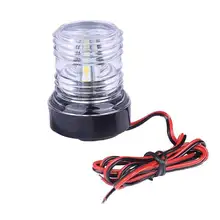 Супер яркий морской катер навигации якорь светильник 12 V 360 градусов со всех сторон лодка светильник белый лампы светодиодные навигационные светильник