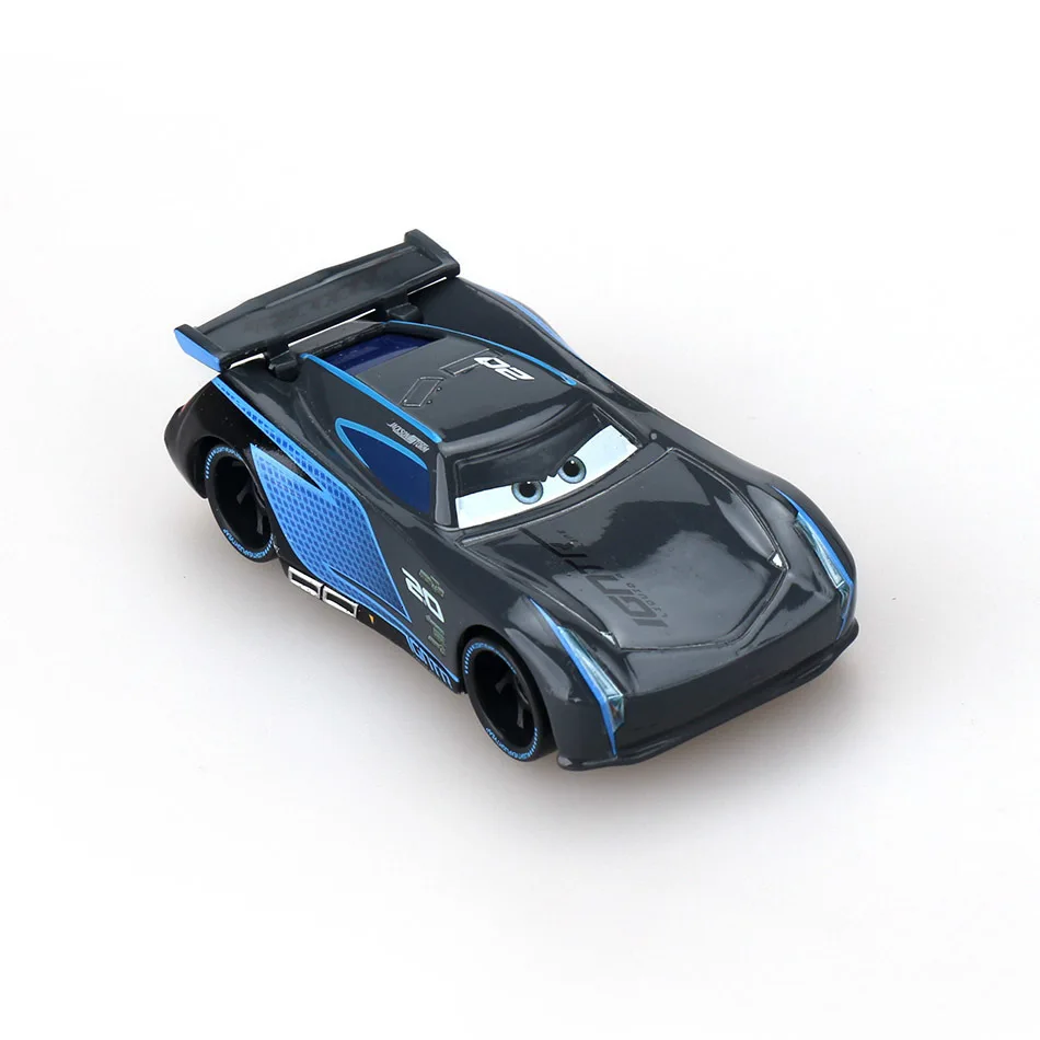 Disney Pixar Cars 2 3 Lightning 40 стиль Mcqueen Mater Jackson Storm Ramirez 1:55 литой автомобиль металлический сплав мальчик детские игрушки подарок