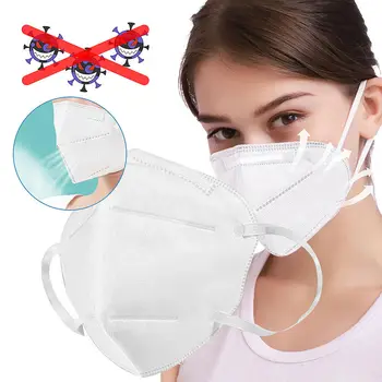 

Wholesale Spot Goods PM2.5 Anti Virus Dust Face Mask Dust Mouth Face Respirator Protection Fastshipping 1PC Mask Dropshipping