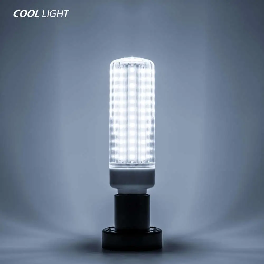 Cool White E27 кукурузная лампа, светодиодный светильник 220 В E14, светодиодная лампа, алюминиевая лампада, светодиодная лампа 110 В, люстра, светильник в форме свечи для украшения дома, SMD 2835 - Испускаемый цвет: Cool White