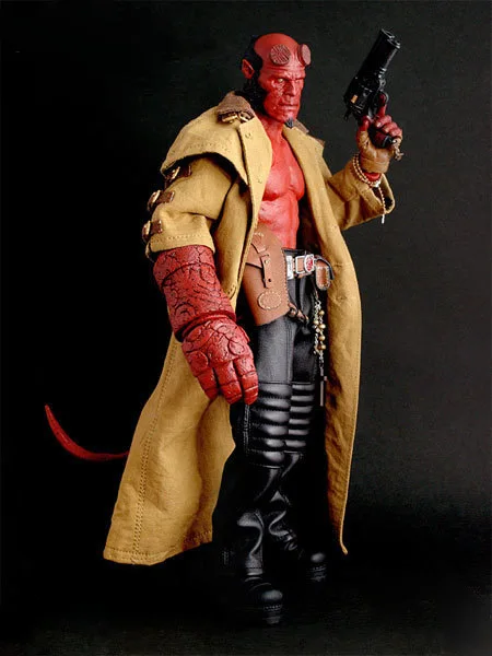 Горячая игрушка Hellboy Devil HT 1/12 масштаб Goloden армия ПВХ фигурка модель игрушки