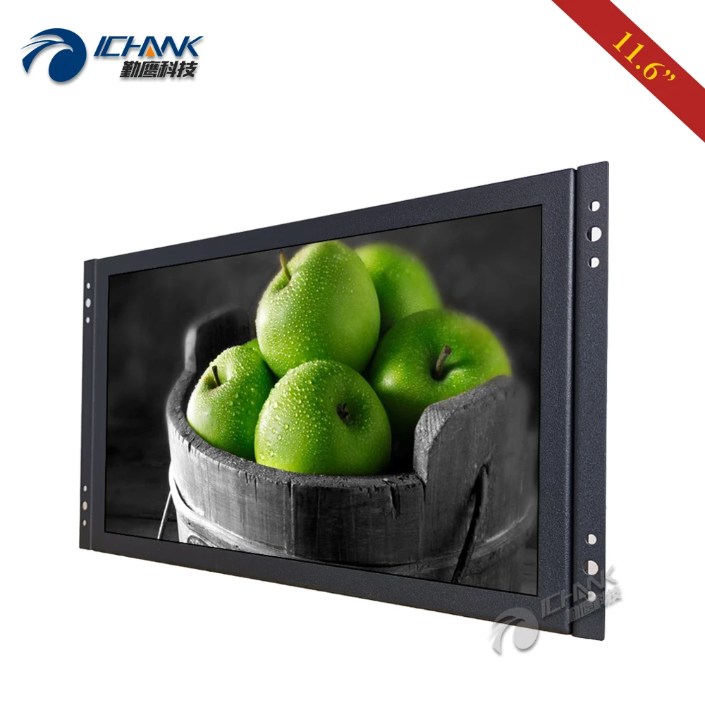 ZK116TN-253/11," 12" дюймовый широкоформатный 1920x1080p ips HDMI VGA встроенный открытый каркас встроенный динамик монитор ПК ЖК-экран экрана