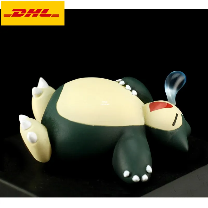 " Милая мультяшная статуя животных Snorlax бюст обжора полная длина портрет подарок на день рождения GK фигурка игрушка коробка 10 см V714