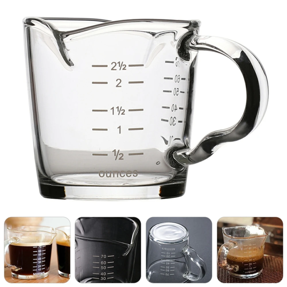 Espresso Shot Glasses Measuring Cup  Coffee Shot Measuring Cup - Double  Measuring - Aliexpress