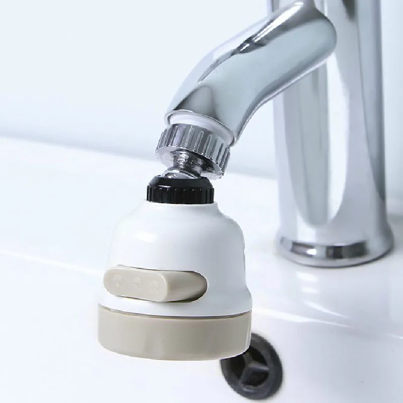 

3 Modes Adjustable Booster Faucet Flexible Rotatable Nozzle Water Splash-proof Water-saving Filter Bathroom Kitchen Accessories