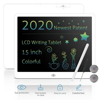 

15" Portable Ultra Thin Writing Tablet Gifts for Kids Office LCD Writing Handwriting Pads Tablet Drawing Toys Lock key