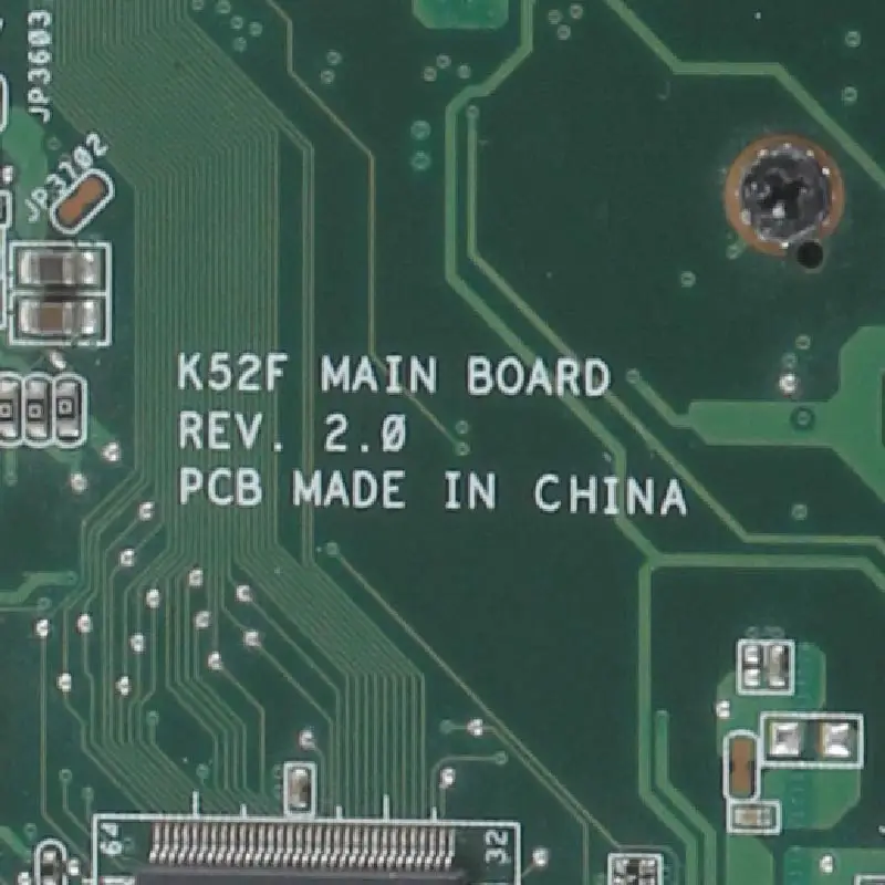 asus k52f pga 989 rev.2.0 hm55 Placa-mãe para notebook - Imagem 5