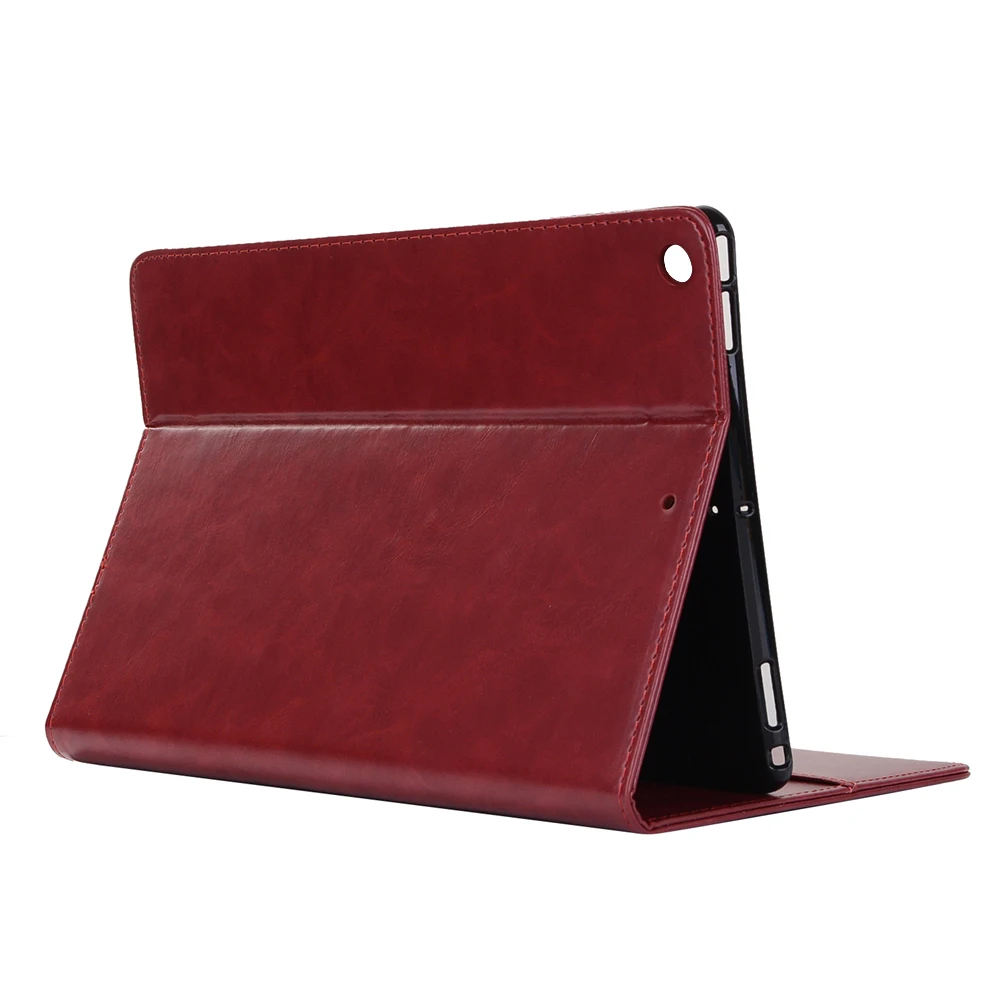 Business Leather Flip Cover For iPad 10.2 inch iPad 7th Generation A2197 A2200 A2198 Auto Sleep Wake Case With Card Solt